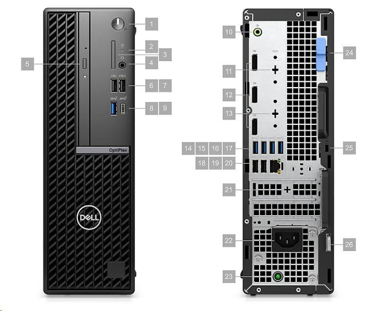Dell Optiplex 7010 SFF i3, 8GB/512GB, Windows 11 - B | Záruka: 1 rok