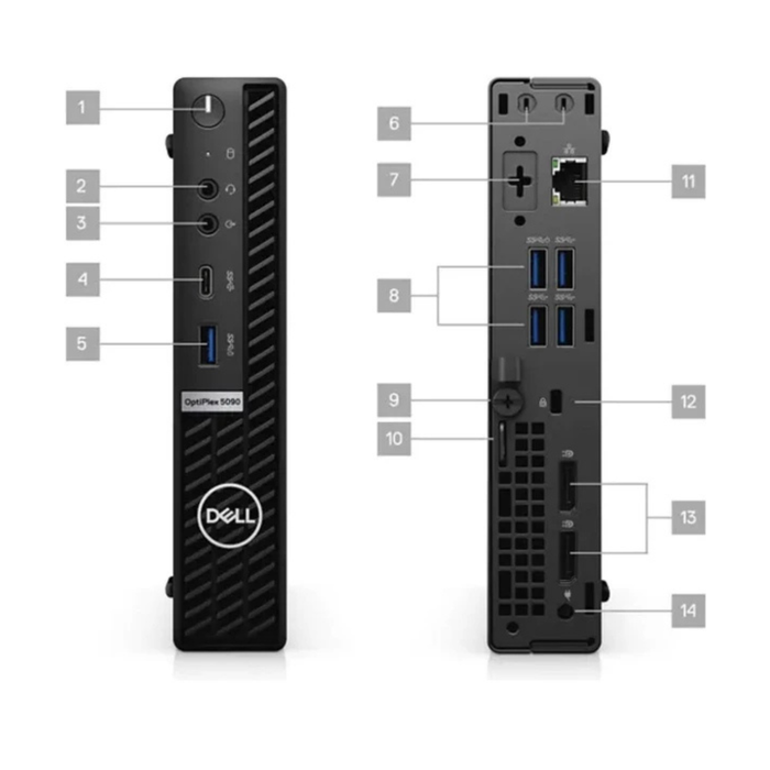 Dell Optiplex 5090 (MFF) i5, 16GB/512GB, Windows 11 - B | Záruka: 1 rok