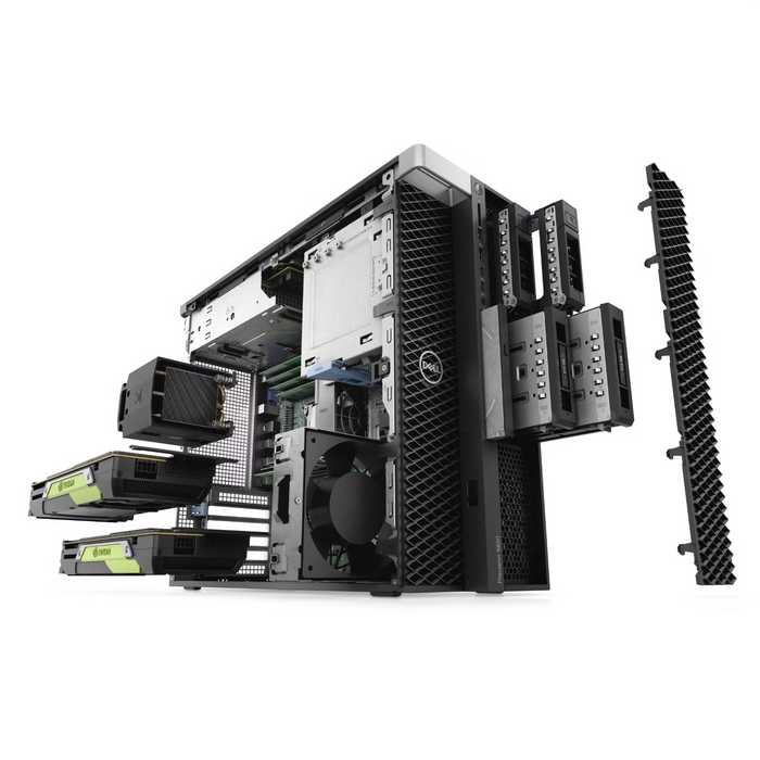 Dell Precision 5820 Xeon, 64GB/2x1TB+2x4TB, Windows 11 - B | Záruka: 1 rok