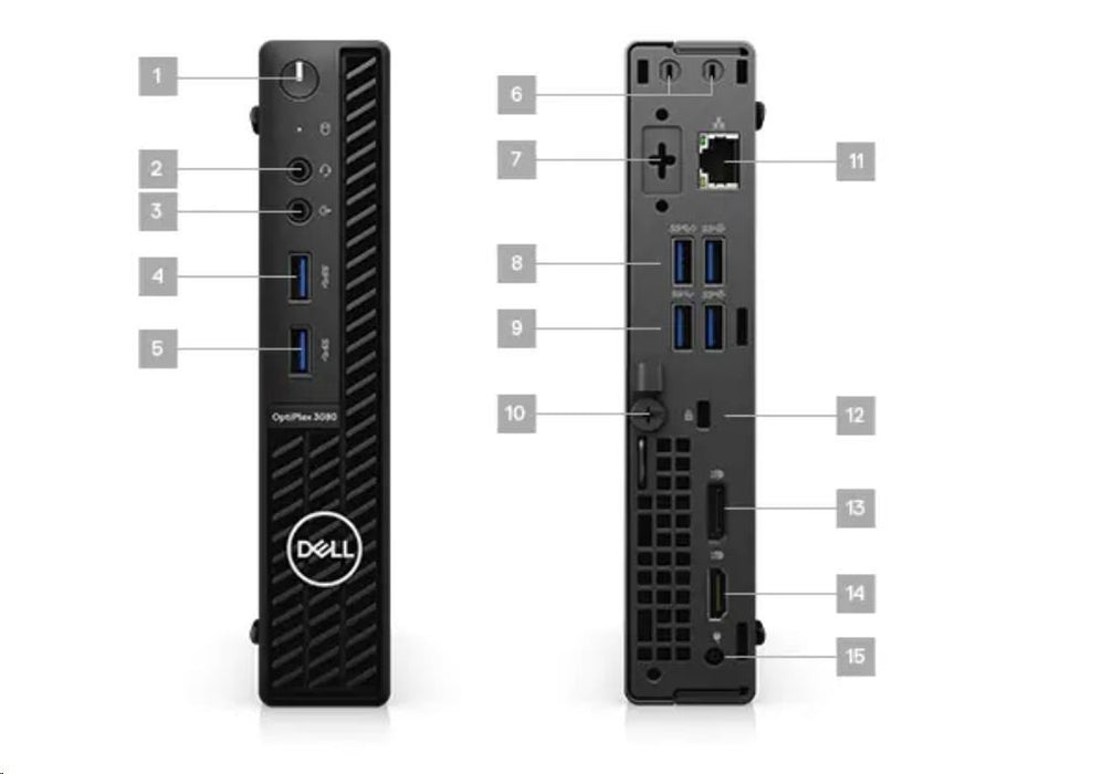 Dell Optiplex 3090 MFF i3, 16GB/256GB, Windows 11 - B | Záruka: 1 rok