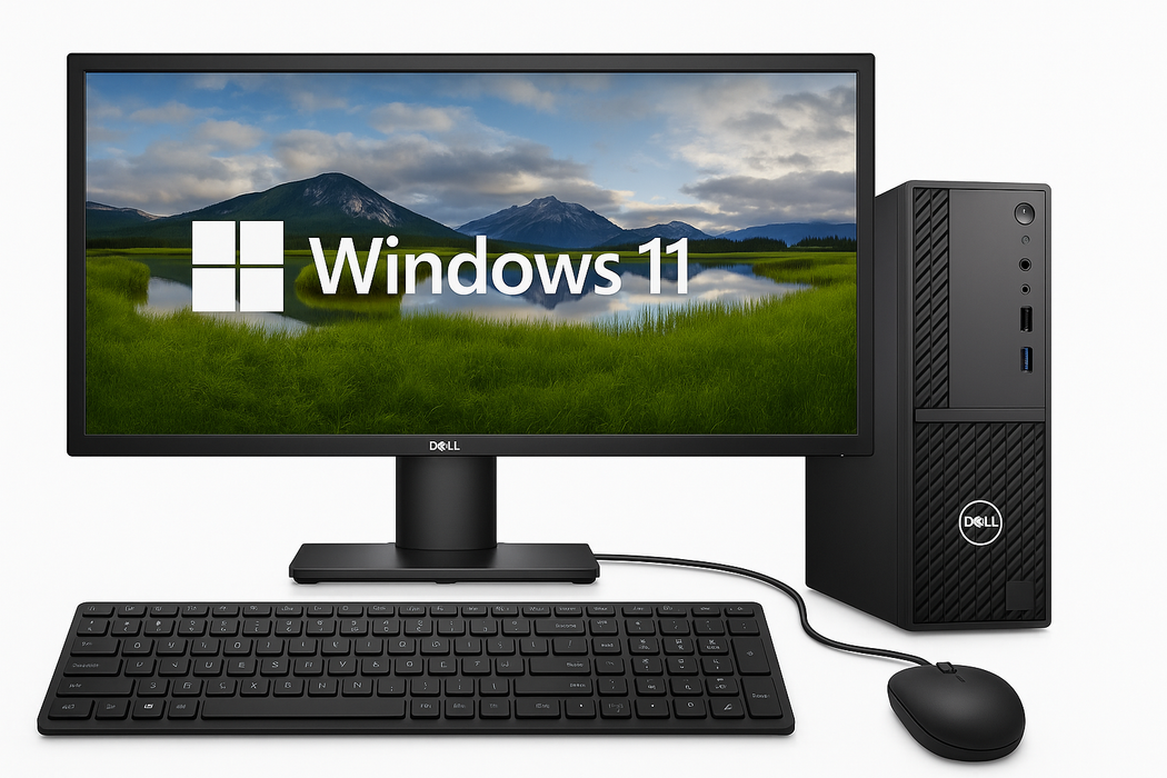 Dell Optiplex 3080 (SFF) i3, 8GB/256GB s monitorom Dell SE2422HX - B