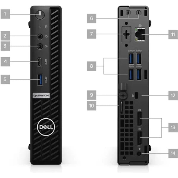 Dell Optiplex 5090 (MFF) i5, 8GB/256GB, Windows 11 - B | Záruka: 1 rok